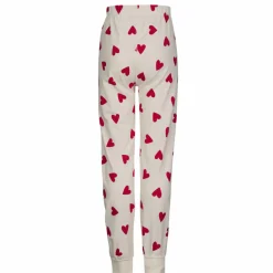 Kinder POLARN O. PYRET Kinder Funktionsunterwäsche*SLEEP - HEARTBEAT PYJAMAS SET AOP Kinder - Funktionsunterwäsche