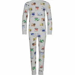 POLARN O. PYRET SLEEP - VEHICLE PYJAMAS SET AOP Kinder^Kinder Kinder Funktionsunterwäsche