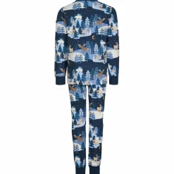 POLARN O. PYRET SLEEP - WINTERLAND PYJAMAS SET AOP Kinder - Funktionsunterwäsche^Kinder Kinder Funktionsunterwäsche