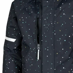 POLARN O. PYRET SNOWY PADDED SUIT AOP Kinder - Schneeanzug^Kinder Kinderoveralls