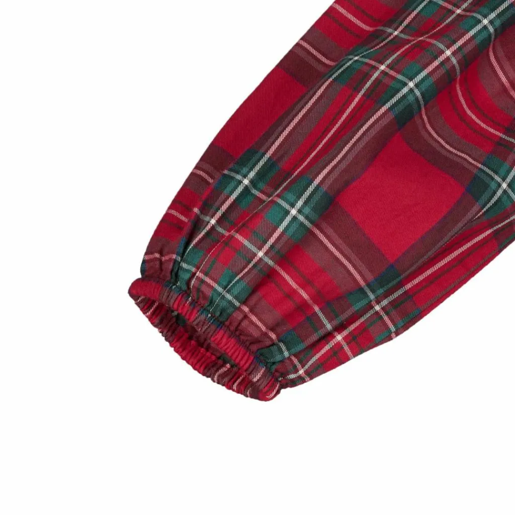 Kinder POLARN O. PYRET Kinderkleider Und Kinderröcke*WILMA TWILL DRESS CHECKED Kinder - Kleid