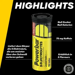 PowerBar Verpflegung*5 ELECTROLYTES TABLETTEN TONIC BOX - Energiedrink