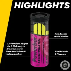 PowerBar 5 Electrolytes Tabletten Box - Energiedrink^ Verpflegung