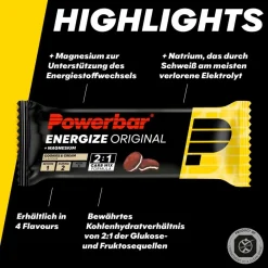 PowerBar PB ENERGIZE ORIG. COOKIES&CREAM (55GX15) PACKAGE - Energieriegel^ Verpflegung