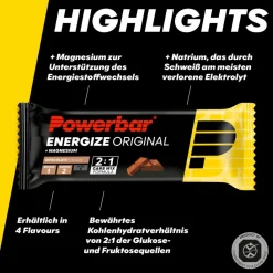 PowerBar PB ENERGIZE ORIG. CHOCO (55GX15) PACKAGE - Energieriegel^ Verpflegung