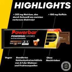 PowerBar PB POWERGEL HYDRO (67MLX24) PACKAGE - Energiedrink^ Verpflegung