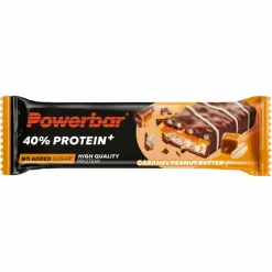 PowerBar PB PROTEIN 40% CRISP LS CARAM PEANUTBUTTER (40GX12) PACKAGE - Energieriegel^ Verpflegung