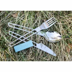Primus Campingtöpfe Und Campinggeschirr*LEISURE CUTLERY PALE BLUE - Campingbesteck