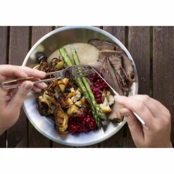 Primus LEISURE CUTLERY SALMON PINK - Campingbesteck^ Campingtöpfe Und Campinggeschirr