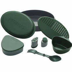 Primus MEAL SET GREEN - Campinggeschirr^ Campingtöpfe Und Campinggeschirr