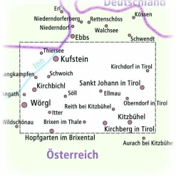 PUBLICPRESS KAISERGEBIRGE 1:35.000 - Wanderkarte^ Fahrradkarten|Wanderkarten Und Winterkarten