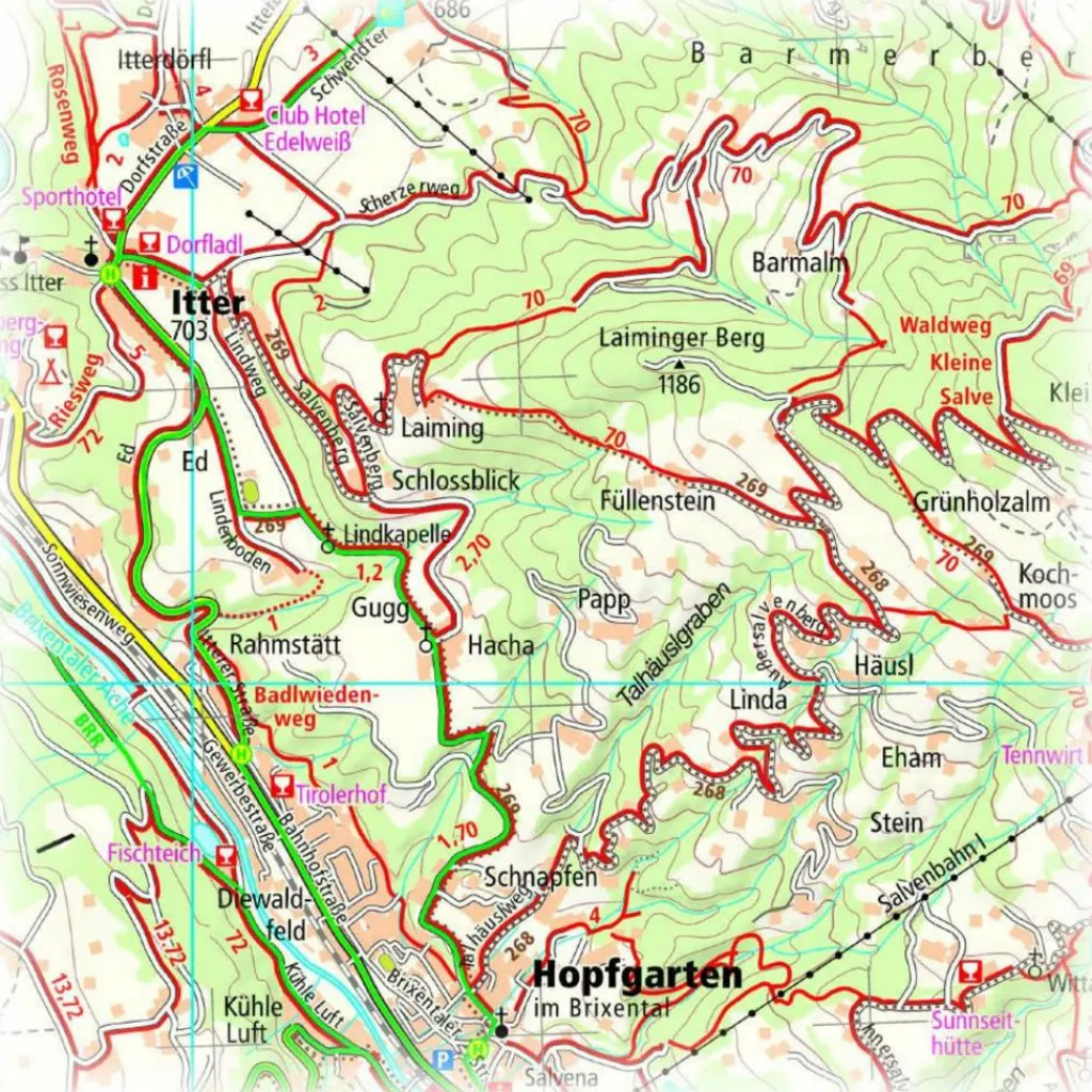 PUBLICPRESS KAISERGEBIRGE 1:35.000 - Wanderkarte^ Fahrradkarten|Wanderkarten Und Winterkarten