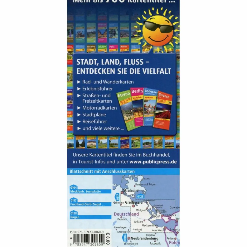 Fahrradkarten|Fahrradkarten*PUBLICPRESS USEDOM UND HAFFKÜSTE - Fahrradkarte