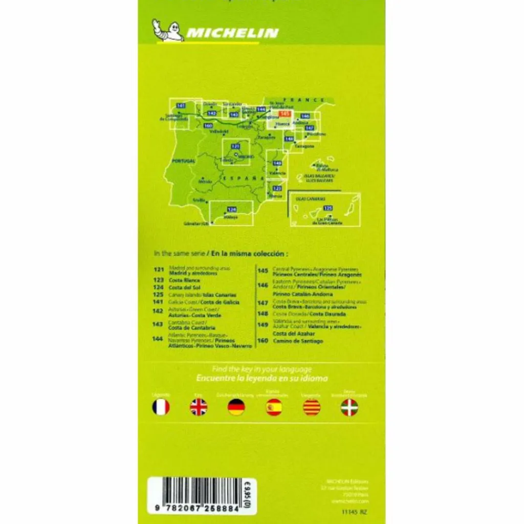 Straßenkarten|Straßenkarten*PYRENEES CENTRAL - ZOOM MAP 145 - Straßenkarte