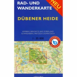 Fahrradkarten|Wanderkarten Und Winterkarten*RAD- UND WANDERKARTE DÜBENER HEIDE 1: 35 - Wanderkarte