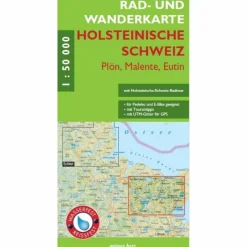 RAD- UND WANDERKARTE HOLSTEINISCHE SCHWEIZ^ Fahrradkarten|Wanderkarten Und Winterkarten