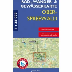 RAD-, WANDER- UND GEWÄSSERKARTE OBERSPREEWALD^ Fahrradkarten|Gewässerkarten