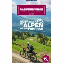 Radwanderführer Und Mountainbikeführer*RADFERNWEGE QUER DURCH DIE ALPEN - Radwanderführer