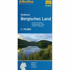 RADKARTE BERGISCHES LAND (RK-NRW11) - Fahrradkarte^ Fahrradkarten|Reiseführer Deutschland