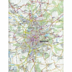 Fahrradkarten|Fahrradkarten*RADKARTE BRAUNSCHWEIG UND UMGEBUNG 1 : 75.000 - Fahrradkarte