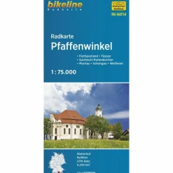 Fahrradkarten|Fahrradkarten*RADKARTE PFAFFENWINKEL 1:75.000 (RK-BAY14) - Fahrradkarte