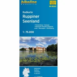 Fahrradkarten|Fahrradkarten*RADKARTE RUPPINER SEENLAND (RK-BRA05) 1 : 75 000 - Fahrradkarte