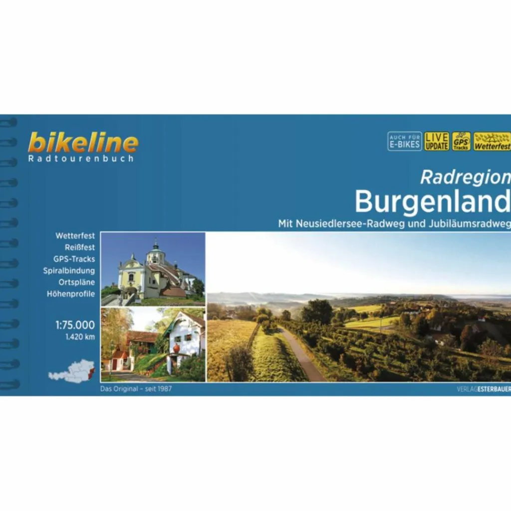 Radwanderführer Und Mountainbikeführer*RADREGION BURGENLAND - Radwanderführer