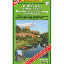Fahrradkarten|Wanderkarten Und Winterkarten*RADWANDER- UND WANDERKARTE WITTENBERGE - Wanderkarte