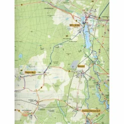 Fahrradkarten|Wanderkarten Und Winterkarten*RADWANDER- UND WANDERKARTE NATURPARK SCHLAUBETAL - Wanderkarte