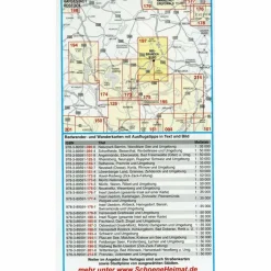 Fahrradkarten|Wanderkarten Und Winterkarten*RADWANDER- UND WANDERKARTE NEUBRANDENBUR - Wanderkarte