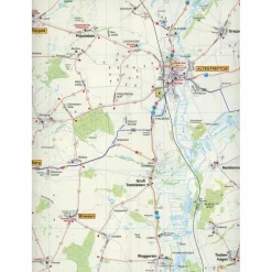 Fahrradkarten|Wanderkarten Und Winterkarten*RADWANDER- UND WANDERKARTE NEUBRANDENBUR - Wanderkarte