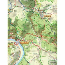 Fahrradkarten|Wanderkarten Und Winterkarten*RADWANDER- UND WANDERKARTE KÖNIGSTEIN, K - Wanderkarte