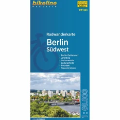 Fahrradkarten|Fahrradkarten*RADWANDERKARTE BERLIN SÜDWEST 1:60.000 (RW-B03) - Fahrradkarte