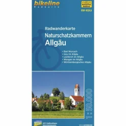 Fahrradkarten|Fahrradkarten*RADWANDERKARTE NATURSCHATZKAMMERN ALLGÄU RW-NSKA - Fahrradkarte
