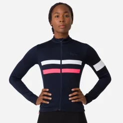 Rapha WOMEN'S BREVET LONG SLEEVE JERSEY Damen - Fahrradtrikot^Damen Shirts Und Tops