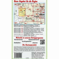 RATHENOW, PREMNITZ UND UMGEBUNG 1 : 35 000 - Wanderkarte^ Fahrradkarten|Wanderkarten Und Winterkarten