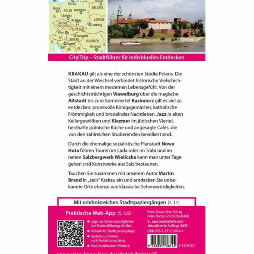 Reiseführer Mitteleuropa*REISE KNOW-HOW CITYTRIP KRAKAU - Reiseführer