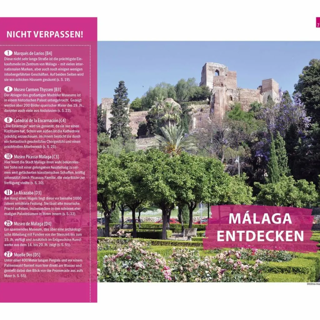Reiseführer Südeuropa*REISE KNOW-HOW CITYTRIP MÁLAGA - Reiseführer
