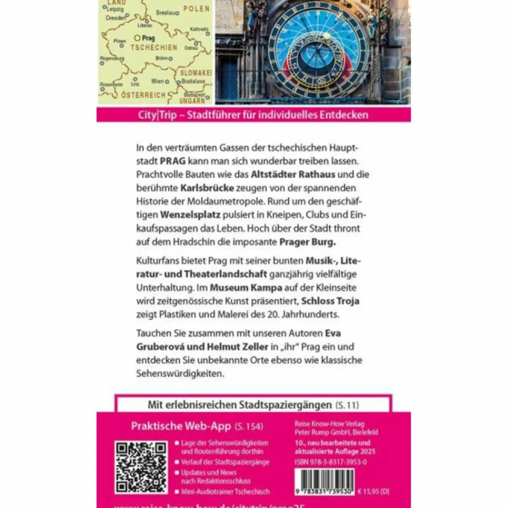 Reiseführer Mitteleuropa*REISE KNOW-HOW CITYTRIP PRAG - Reiseführer