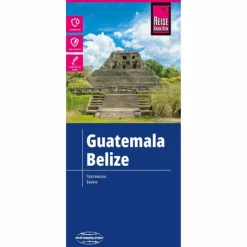 REISE KNOW-HOW LANDKARTE GUATEMALA, BELIZE (1:500.000) - Straßenkarte^ Straßenkarten|Straßenkarten