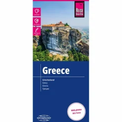 REISE KNOW-HOW LANDKARTE GRIECHENLAND / GREECE (1:650.000) - Straßenkarte^ Straßenkarten|Straßenkarten