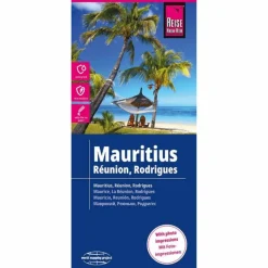 REISE KNOW-HOW LANDKARTE MAURITIUS, RÉUNION, RODRIGUES - Straßenkarte^ Straßenkarten|Straßenkarten