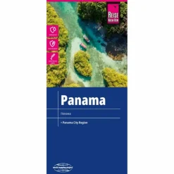 REISE KNOW-HOW LANDKARTE PANAMA (1:400.000) - Straßenkarte^ Straßenkarten|Straßenkarten