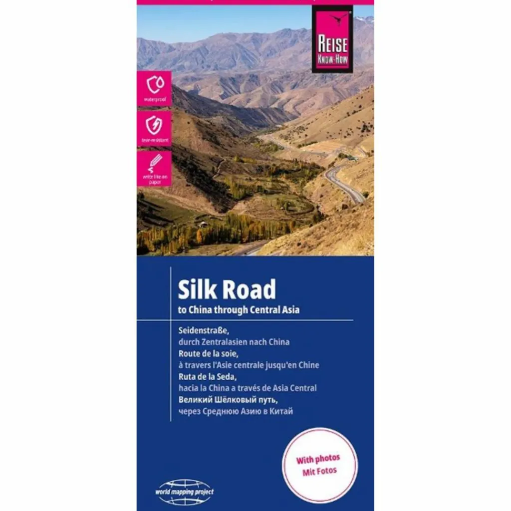 REISE KNOW-HOW LANDKARTE SEIDENSTRAßE (1:2.000.000) - Straßenkarte^ Straßenkarten|Straßenkarten