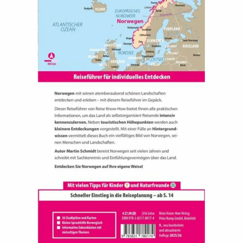 REISE KNOW-HOW REISEFÜHRER NORWEGEN^ Reiseführer Nordeuropa