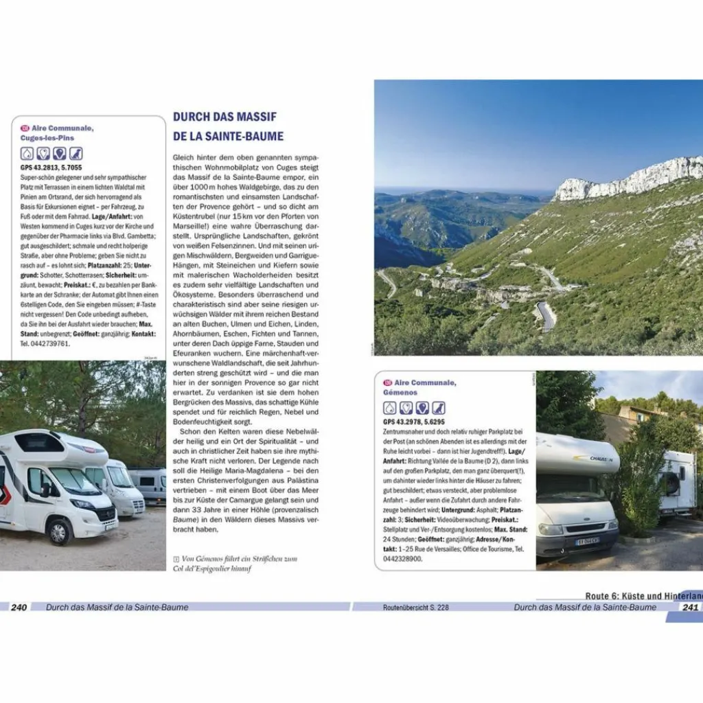 Wohnmobilreiseführer*REISE KNOW-HOW WOHNMOBIL-TOURGUIDE PROVENCE