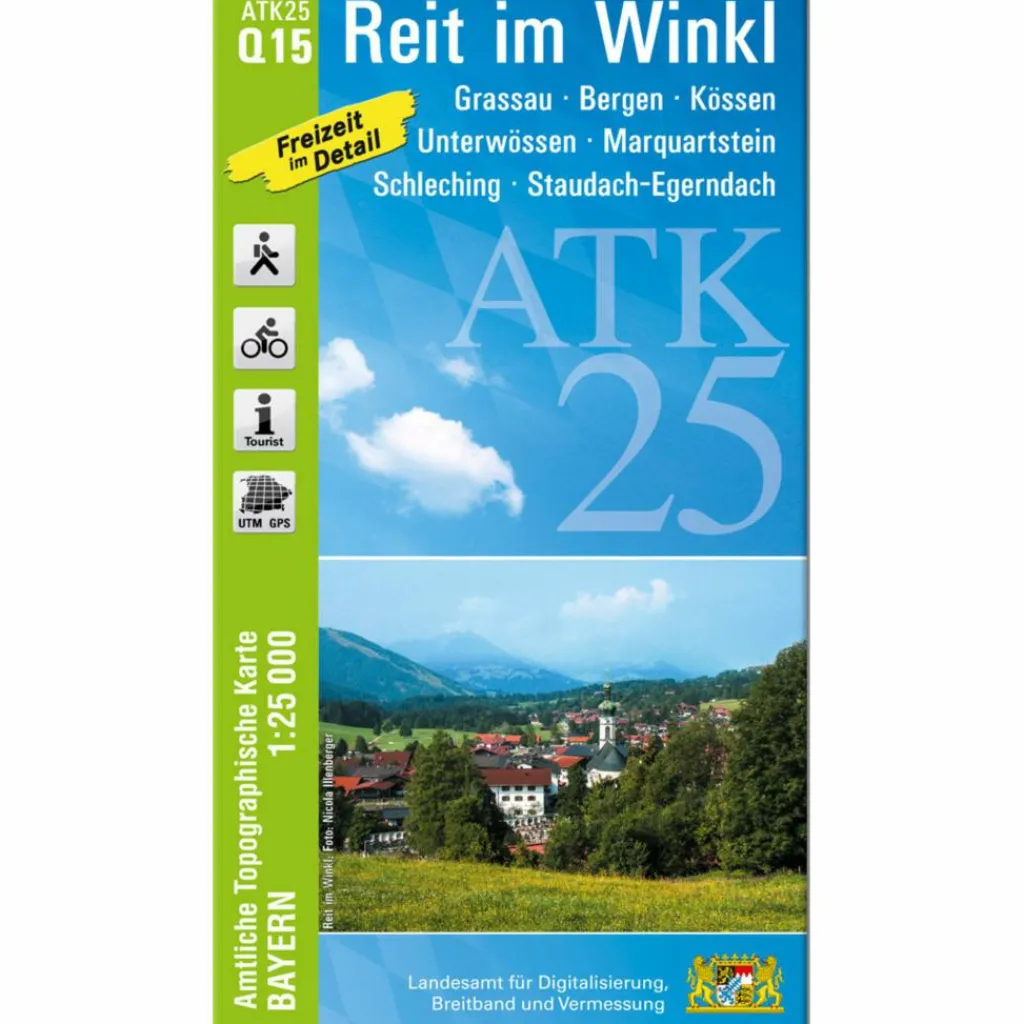 REIT IM WINKL 1:25 000 - Wanderkarte^ Fahrradkarten|Wanderkarten Und Winterkarten