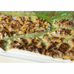 Wandkarten Und Poster*RELIEFKARTE BAYERISCHES OBERLAND 1 : 400.000 - Karte