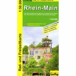 RHEIN-MAIN RAD- UND FREIZEITKARTE 1:50 000^ Fahrradkarten|Wanderkarten Und Winterkarten