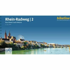 Radwanderführer Und Mountainbikeführer*RHEIN-RADWEG / RHEIN-RADWEG TEIL 2 - Radwanderführer